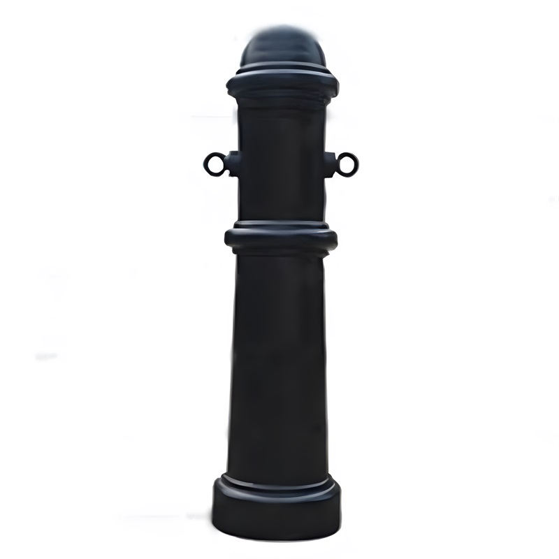 flexible traffic bollards HS-CB019,traffic Cast Iron bollards HS-CB019